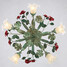 Flush Mount Designers Garden Light - 4