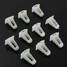 Protective Door Sill BMW Fastener 10pcs Fixing Moulding Fastener Clips Trim - 2