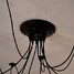 Industrial Vintage Ajustable Pendant Light Multiple Edison Light Ceiling Lamp Dining - 5