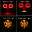 LED License Plate Dual Brake Bobber Light For Motorcycle Cafe Tail Turn Signal - 11