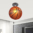 Bedroom Basketball Hallway Flush Mount Living Room Modern Ceiling Lamp Restaurant Fixture - 2