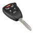Key Shell Case Uncut Blade Remote Lgnition Chrysler Dodge - 2
