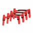 Car Handle Jeep Wrangler 4pcs Red Offroad Car Kit Roll Bar Top Grab Handle - 5