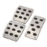 Covers Auto Brake Foot Pedal Non Slip Pedal Pad Manual Car 3pcs Footrest - 1