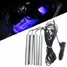 Interior Lamp Underdash Car LED Strip Light Lighting COB Decoration - 5