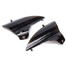 Air Saddle Smoke Heat Deflectors Harley Touring Street Shield - 5