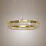 Golden Lamp Pendant Light Modern Crystal Led - 3