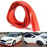 Lip Protector Rubber Spoiler Car Front 2.5M Skirt Bumper Strip - 1