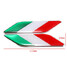 Flag 2Pcs Emblems Laptop Car Truck Italy Decal Decor 3D Sticker Badge - 2