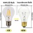 6 Pcs A19 Cob Warm White A60 4w E26/e27 Led Filament Bulbs - 5