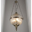 Iron Bronze Glass Chandelier Lamp - 1