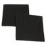Absorber 10pcs Black pads Square Foam Sponge Activated Carbon Air Filter Smoke - 7