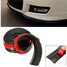 Lip Protector Body Universal Black Rubber Spoiler Front Bumper Splitter - 1