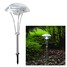 White Pathway Solar Power Garden Night Light Landscape - 1