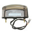 LED Lamp Universal Motorcycle Rear Tail Brake Stop Light Number Plate - 7