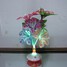 Vase Fiber Led Night Light Optical Flowers Colorful - 6