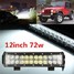 Ute Lamp ATV Light Bar Spot Flood Combo Offroad 4X4 4WD LED Work 12inch 72W - 1