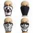 Scary Skateboard Skull Sports Half Face Mask Reversible Motorcycle Biker - 2