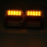 Caravan Indicator Lamp 12V LED Truck Trailer Stop Rear Tail License Plate - 5
