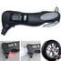 Multi Function Flashlight Tool with Safety Hammer Digital Tire Pressure Gauge Car - 1