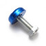 M5 Universal Motor Bike Body Wind Screenn 5mm Blue Kit Screw Bolt - 8