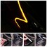 LED Strip 2pcs Red Motorcycle Auto Guide Turn Signal Light Flexible - 7