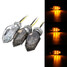 Indicators Lights SMD LED Mini Motorcycle Turn Signal Amber Blinker - 2