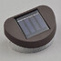 Solar Power Lamp Wall Light Garden Mount Fence - 5