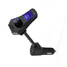Bluetooth FM Transmitter TF Card Built-in Microphone Car Charger Support - 4
