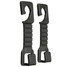 Headrest Black Car Auto Holder Hook Luggage Bag Shopping Hanger 1 Pair - 2