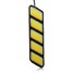 Light Yellow Square COB LED DRL 800LM White Pair Shape Daytime Running Fog Turn Signal - 10