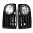 Kit H3 Rabbit 55W White Fog Light Grill VW GOLF MK5 - 1