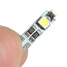 Wedge Light Dashboard SMD T5 Pure White 3LED DC 12V Car Bulb Lamp - 4