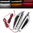 LED Flash Turn Light Steel Ring Light Lamp Side Marker 2x Car - 1