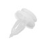 Door Trim Panel White Dodge Chrysler Bumper Clips Retainer 10pcs Nylon - 9