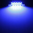 Dome Light Festoon Bulb LED Blue SMD Car 39MM - 5