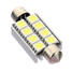 SMD 5050 LED 12V Pure White Light Bulb Canbus Roof 2mm Festoon Dome - 2