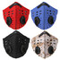 Cycling Motorcycle Racing Bicycle Filter Half Face Mask Ski Anti Dust Dustproof - 1