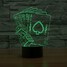 And Illusion Color-changing Lamp Night Light 100 Optical Colour 3d - 7