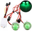 2Pcs LED Lights Lamps Motorcycle Motor Bike Bulbs Strobe Flash Brake Tail Flashing - 8