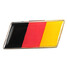 Aluminium Emblem Decal Badge Grille 2Pcs Germany Flag Universal Decoration German - 6