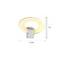 Modern Contemporary Led Integrated Metal Flush Mount Wall Lights Led Mini Style Bulb Included - 4