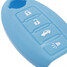 Buttons Remote Key Fob Case Nissan Silicone Cover - 8