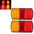 12LED 12V Light Pair Stop Rear Tail Indicator E-Marked Trailer Truck - 1