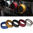 Decoration Stereo Air Conditioning Knob Ring Toyota Yaris 3pcs New Cars Alu - 1