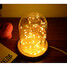 Led Romantic Glass Lanterns Silver Light Night Light Star Desk Lamp - 4