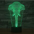 Touch Dimming 3d Novelty Lighting Colorful Led Night Light Christmas Light - 3