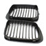 Black Chrome Kidney Front E46 3 Series Grille Grill for BMW - 3
