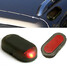 Solar Power Warning Light Lamp Anti-theft Alarm Car Red LED - 2