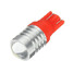 LED Side Indicator 3W Bulb Light Reading 10Pcs T10 License Plate Red - 5